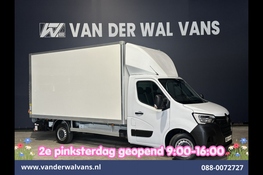 Renault Master 2.3 dCi 146pk Bakwagen 222cm Hoog Laadklep Euro6 Airco | Camera | Navigatie | LED Cruisecontrol, Bijrijdersbank
