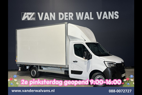 Renault Master 2.3 dCi 146pk Bakwagen 222cm Hoog Laadklep Euro6 Airco | Camera | Navigatie | LED Cruisecontrol, Bijrijdersbank