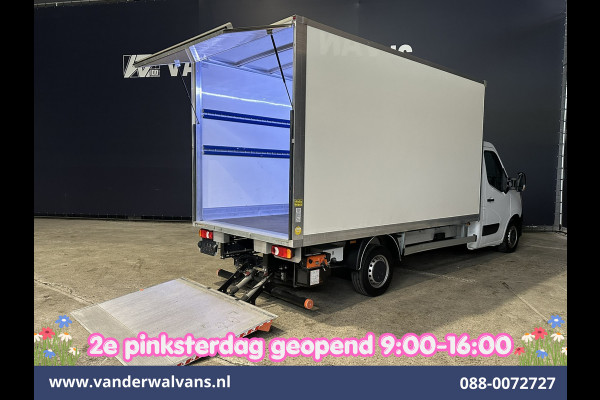 Renault Master 2.3 dCi 146pk Bakwagen 222cm Hoog Laadklep Euro6 Airco | Camera | Navigatie | LED Cruisecontrol, Bijrijdersbank
