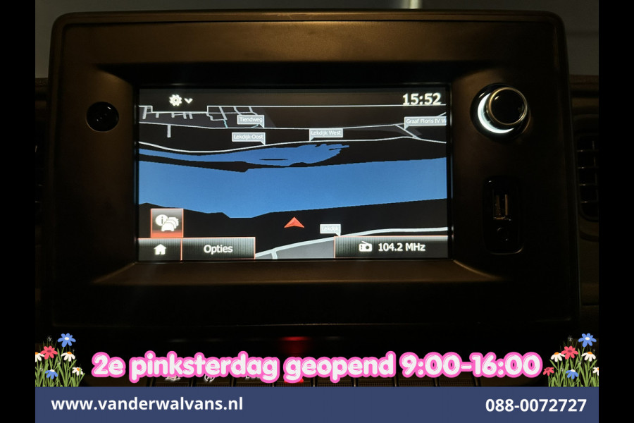 Renault Master 2.3 dCi 146pk Bakwagen 222cm Hoog Laadklep Euro6 Airco | Camera | Navigatie | LED Cruisecontrol, Bijrijdersbank