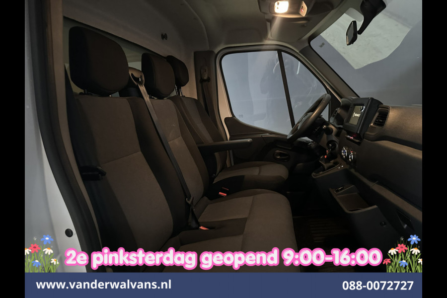 Renault Master 2.3 dCi 146pk Bakwagen 222cm Hoog Laadklep Euro6 Airco | Camera | Navigatie | LED Cruisecontrol, Bijrijdersbank