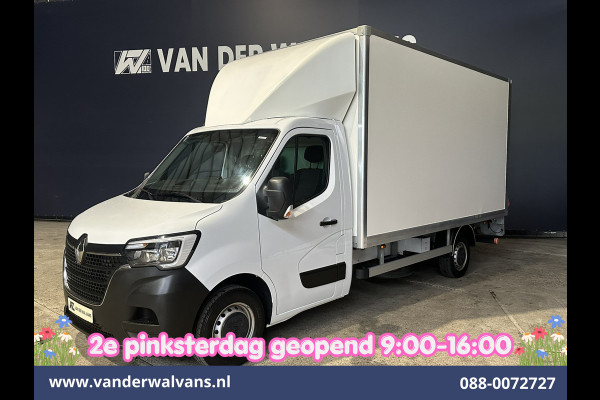 Renault Master 2.3 dCi 146pk Bakwagen 222cm Hoog Laadklep Euro6 Airco | Camera | Navigatie | LED Cruisecontrol, Bijrijdersbank