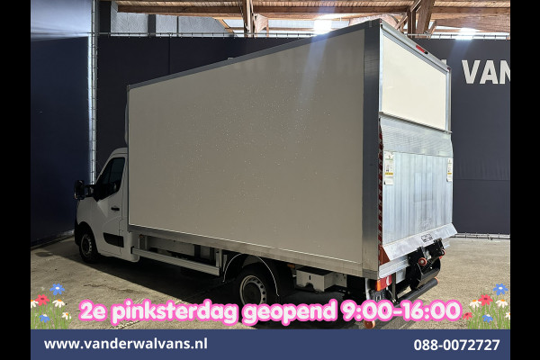 Renault Master 2.3 dCi 146pk Bakwagen 222cm Hoog Laadklep Euro6 Airco | Camera | Navigatie | LED Cruisecontrol, Bijrijdersbank