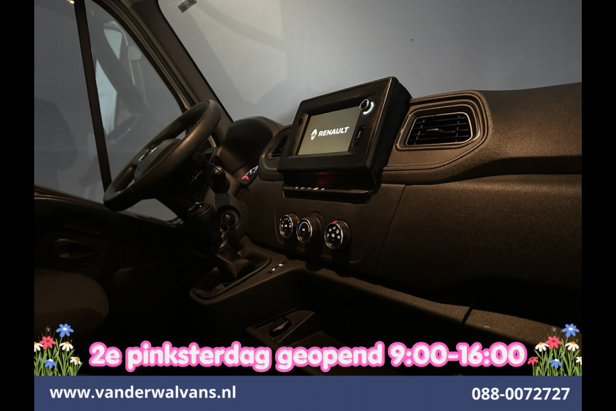 Renault Master 2.3 dCi 146pk Bakwagen 222cm Hoog Laadklep Euro6 Airco | Camera | Navigatie | LED Cruisecontrol, Bijrijdersbank