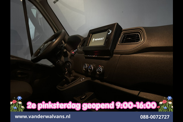 Renault Master 2.3 dCi 146pk Bakwagen 222cm Hoog Laadklep Euro6 Airco | Camera | Navigatie | LED Cruisecontrol, Bijrijdersbank