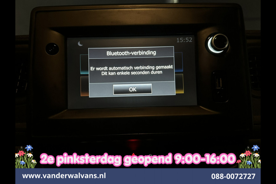 Renault Master 2.3 dCi 146pk Bakwagen 222cm Hoog Laadklep Euro6 Airco | Camera | Navigatie | LED Cruisecontrol, Bijrijdersbank