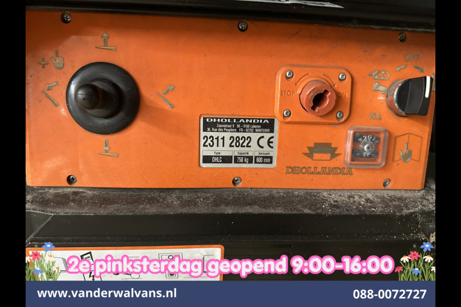 Renault Master 2.3 dCi 146pk Bakwagen 222cm Hoog Laadklep Euro6 Airco | Camera | Navigatie | LED Cruisecontrol, Bijrijdersbank