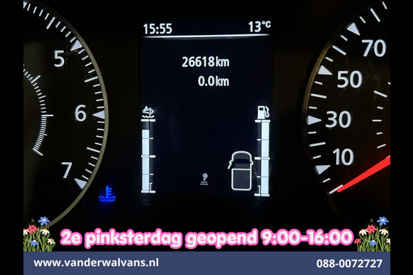 Renault Master 2.3 dCi 146pk Bakwagen 222cm Hoog Laadklep Euro6 Airco | Camera | Navigatie | LED Cruisecontrol, Bijrijdersbank