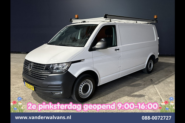 Volkswagen Transporter 2.0 TDI L2H1 Inrichting Euro6 Airco | Omvormer | Imperiaal | Camera | Trekhaak | Apple Carplay Android Auto, Cruisecontrol, Parkeersensoren