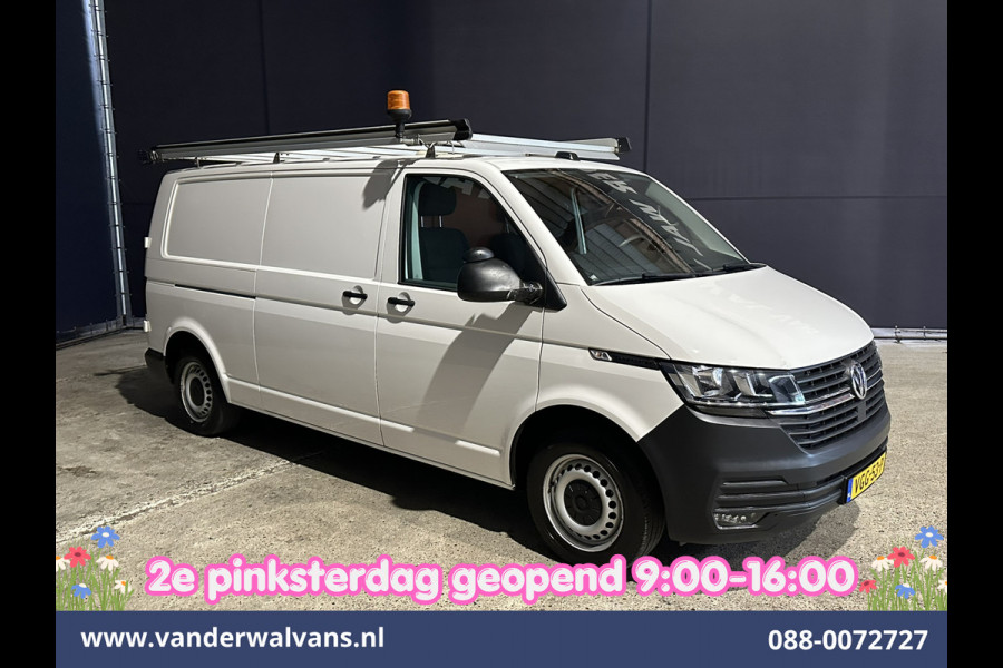 Volkswagen Transporter 2.0 TDI L2H1 Inrichting Euro6 Airco | Omvormer | Imperiaal | Camera | Trekhaak | Apple Carplay Android Auto, Cruisecontrol, Parkeersensoren