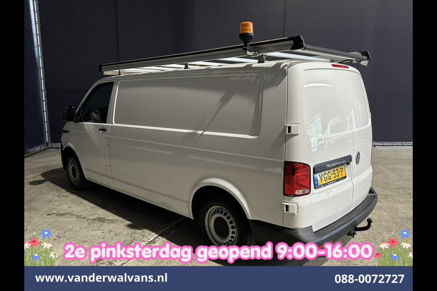 Volkswagen Transporter 2.0 TDI L2H1 Inrichting Euro6 Airco | Omvormer | Imperiaal | Camera | Trekhaak | Apple Carplay Android Auto, Cruisecontrol, Parkeersensoren