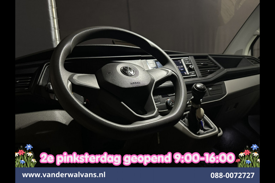 Volkswagen Transporter 2.0 TDI L2H1 Inrichting Euro6 Airco | Omvormer | Imperiaal | Camera | Trekhaak | Apple Carplay Android Auto, Cruisecontrol, Parkeersensoren