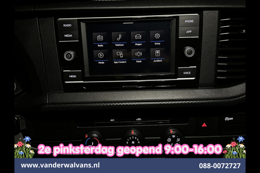 Volkswagen Transporter 2.0 TDI L2H1 Inrichting Euro6 Airco | Omvormer | Imperiaal | Camera | Trekhaak | Apple Carplay Android Auto, Cruisecontrol, Parkeersensoren