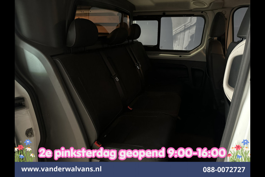 Renault Trafic 1.6 dCi 126pk L2H1 Dubbele Cabine Euro6 Airco | 5-Zits | Camera | Navigatie | Trekhaak | Cruisecontrol Parkeersensoren