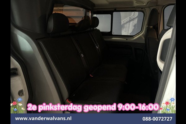 Renault Trafic 1.6 dCi 126pk L2H1 Dubbele Cabine Euro6 Airco | 5-Zits | Camera | Navigatie | Trekhaak | Cruisecontrol Parkeersensoren