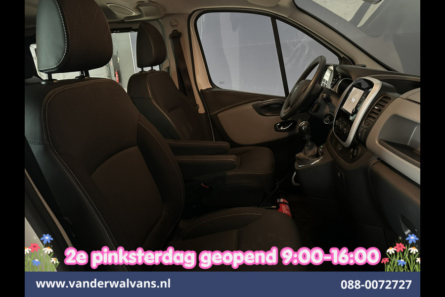 Renault Trafic 1.6 dCi 126pk L2H1 Dubbele Cabine Euro6 Airco | 5-Zits | Camera | Navigatie | Trekhaak | Cruisecontrol Parkeersensoren