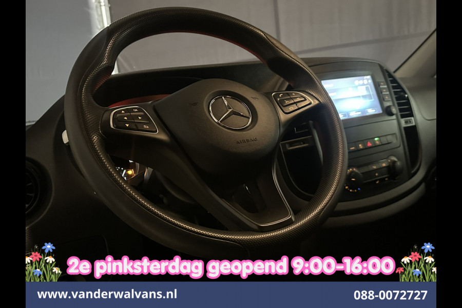 Mercedes-Benz Vito 114CDI 136pk Automaat L3H1 Euro6 Airco | Camera | Navigatie | Apple Carplay | LED Cruisecontrol, Android Auto, Stoelverwarming, Parkeersensoren, Bijrijdersbank, Achterklep
