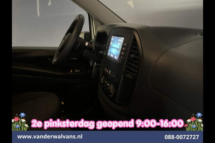 Mercedes-Benz Vito 114CDI 136pk Automaat L3H1 Euro6 Airco | Camera | Navigatie | Apple Carplay | LED Cruisecontrol, Android Auto, Stoelverwarming, Parkeersensoren, Bijrijdersbank, Achterklep