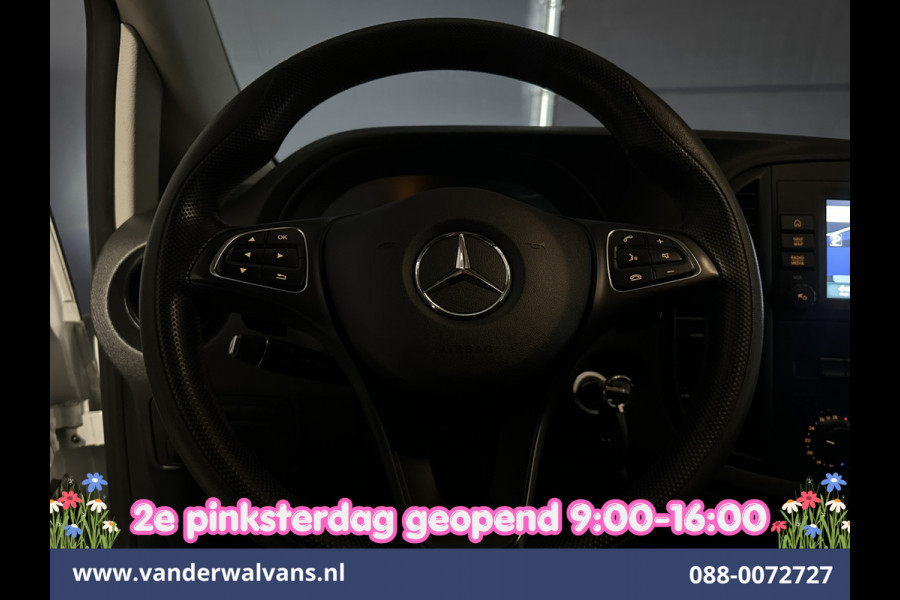 Mercedes-Benz Vito 114CDI 136pk Automaat L3H1 Euro6 Airco | Camera | Navigatie | Apple Carplay | LED Cruisecontrol, Android Auto, Stoelverwarming, Parkeersensoren, Bijrijdersbank, Achterklep