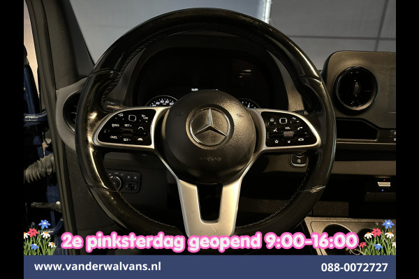 Mercedes-Benz Sprinter 214 CDI 143pk 9G-Tronic Automaat L2H2 Euro6 Airco | Camera | Navigatie | Apple Carplay | Chauffeursstoel Adaptieve Cruisecontrol, Android Auto, Stoelverwarming, Verwarmde Voorruit, 270 Graden Achterdeuren, Bijrijdersbank