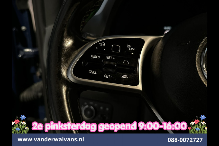 Mercedes-Benz Sprinter 214 CDI 143pk 9G-Tronic Automaat L2H2 Euro6 Airco | Camera | Navigatie | Apple Carplay | Chauffeursstoel Adaptieve Cruisecontrol, Android Auto, Stoelverwarming, Verwarmde Voorruit, 270 Graden Achterdeuren, Bijrijdersbank