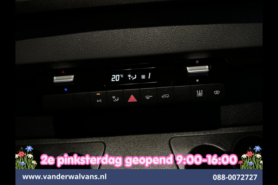 Mercedes-Benz Sprinter 214 CDI 143pk 9G-Tronic Automaat L2H2 Euro6 Airco | Camera | Navigatie | Apple Carplay | Chauffeursstoel Adaptieve Cruisecontrol, Android Auto, Stoelverwarming, Verwarmde Voorruit, 270 Graden Achterdeuren, Bijrijdersbank