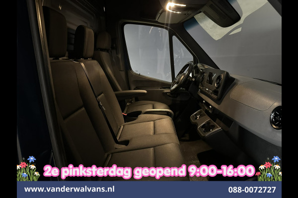 Mercedes-Benz Sprinter 214 CDI 143pk 9G-Tronic Automaat L2H2 Euro6 Airco | Camera | Navigatie | Apple Carplay | Chauffeursstoel Adaptieve Cruisecontrol, Android Auto, Stoelverwarming, Verwarmde Voorruit, 270 Graden Achterdeuren, Bijrijdersbank