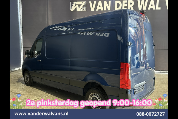 Mercedes-Benz Sprinter 214 CDI 143pk 9G-Tronic Automaat L2H2 Euro6 Airco | Camera | Navigatie | Apple Carplay | Chauffeursstoel Adaptieve Cruisecontrol, Android Auto, Stoelverwarming, Verwarmde Voorruit, 270 Graden Achterdeuren, Bijrijdersbank