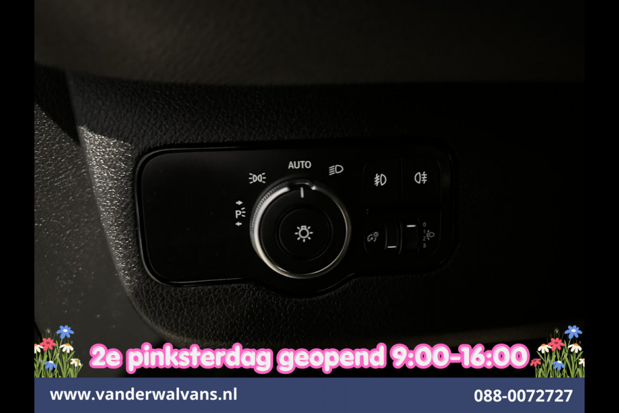 Mercedes-Benz Sprinter 214 CDI 143pk 9G-Tronic Automaat L2H2 Euro6 Airco | Camera | Navigatie | Apple Carplay | Chauffeursstoel Adaptieve Cruisecontrol, Android Auto, Stoelverwarming, Verwarmde Voorruit, 270 Graden Achterdeuren, Bijrijdersbank