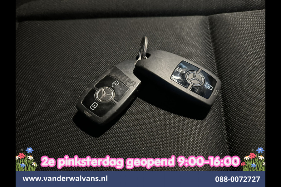 Mercedes-Benz Sprinter 214 CDI 143pk 9G-Tronic Automaat L2H2 Euro6 Airco | Camera | Navigatie | Apple Carplay | Chauffeursstoel Adaptieve Cruisecontrol, Android Auto, Stoelverwarming, Verwarmde Voorruit, 270 Graden Achterdeuren, Bijrijdersbank