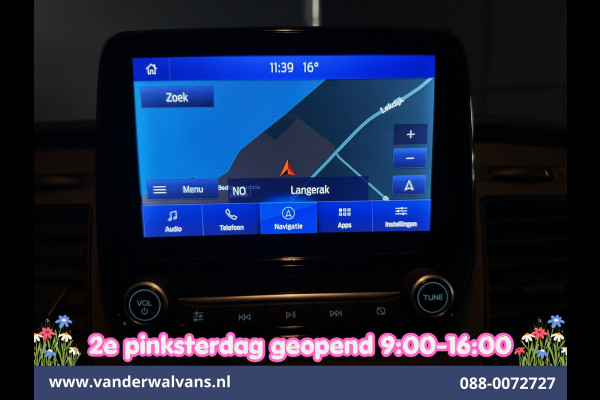Ford Transit Custom 2.0 TDCI 130pk Automaat L1H1 Euro6 Airco | Camera | Navigatie | LED | Cruisecontrol Stoelverwarming, Parkeersensoren, Achterklep
