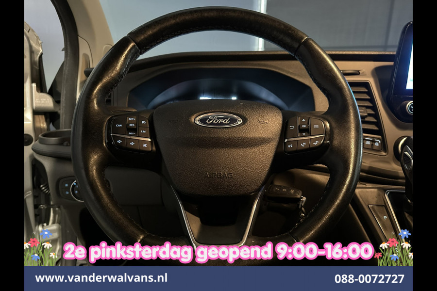 Ford Transit Custom 2.0 TDCI 130pk Automaat L1H1 Euro6 Airco | Camera | Navigatie | LED | Cruisecontrol Stoelverwarming, Parkeersensoren, Achterklep