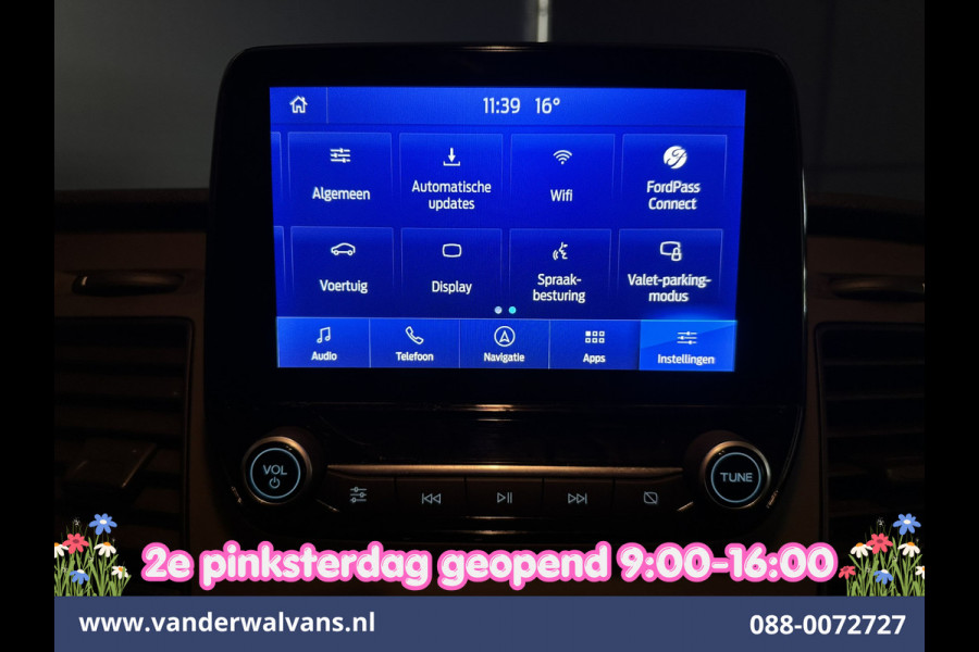 Ford Transit Custom 2.0 TDCI 130pk Automaat L1H1 Euro6 Airco | Camera | Navigatie | LED | Cruisecontrol Stoelverwarming, Parkeersensoren, Achterklep