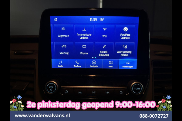 Ford Transit Custom 2.0 TDCI 130pk Automaat L1H1 Euro6 Airco | Camera | Navigatie | LED | Cruisecontrol Stoelverwarming, Parkeersensoren, Achterklep