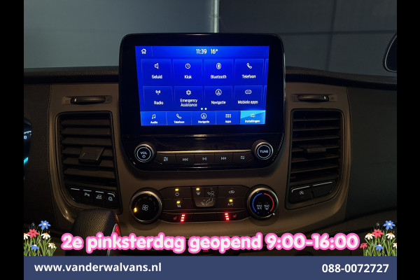 Ford Transit Custom 2.0 TDCI 130pk Automaat L1H1 Euro6 Airco | Camera | Navigatie | LED | Cruisecontrol Stoelverwarming, Parkeersensoren, Achterklep