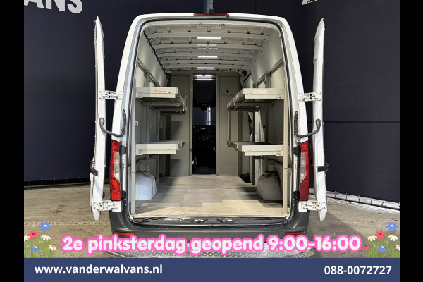 Mercedes-Benz Sprinter 311 CDI Automaat L3H2 *PostNL inrichting* Euro6 Airco | Camera | Schappen Doorloopdeur, 270 Gr. achterdeuren, Sidebars