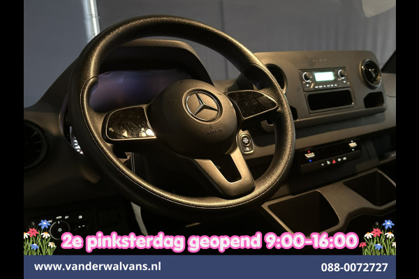 Mercedes-Benz Sprinter 314CDI 143pk Automaat Bakwagen 21m3 KUUB Laadklep Zijdeur Euro6 Airco | Bijrijdersbank Lat om Lat betimmering, Leder