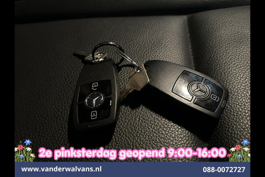 Mercedes-Benz Sprinter 314CDI 143pk Automaat Bakwagen 21m3 KUUB Laadklep Zijdeur Euro6 Airco | Bijrijdersbank Lat om Lat betimmering, Leder