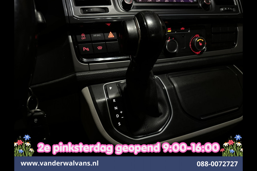Volkswagen Transporter 2.0 TDI 150pk Automaat L2H1 Dubbele Cabine Euro6 Airco | 5-Zits | 2x zijdeur | LED | Navigatie Apple Carplay, Android Auto, Cruisecontrol, LM Velgen, Verwarmde voorruit, 2500kg Trekhaak, Parkeersensoren