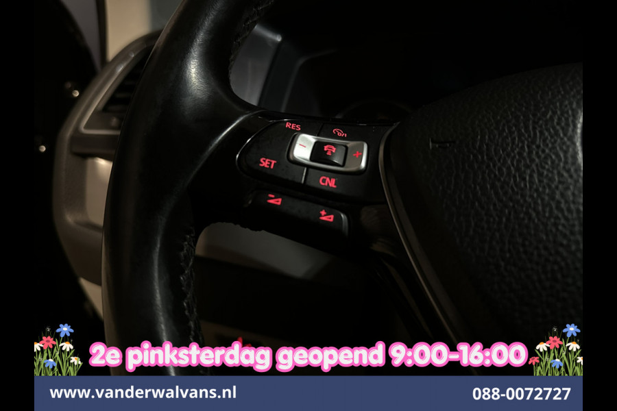 Volkswagen Transporter 2.0 TDI 150pk Automaat L2H1 Dubbele Cabine Euro6 Airco | 5-Zits | 2x zijdeur | LED | Navigatie Apple Carplay, Android Auto, Cruisecontrol, LM Velgen, Verwarmde voorruit, 2500kg Trekhaak, Parkeersensoren