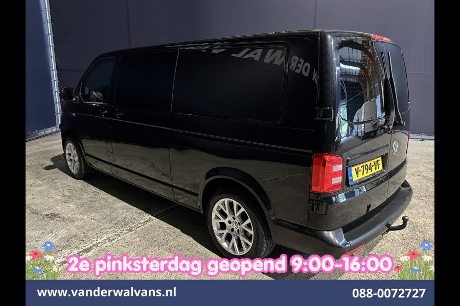 Volkswagen Transporter 2.0 TDI 150pk Automaat L2H1 Dubbele Cabine Euro6 Airco | 5-Zits | 2x zijdeur | LED | Navigatie Apple Carplay, Android Auto, Cruisecontrol, LM Velgen, Verwarmde voorruit, 2500kg Trekhaak, Parkeersensoren