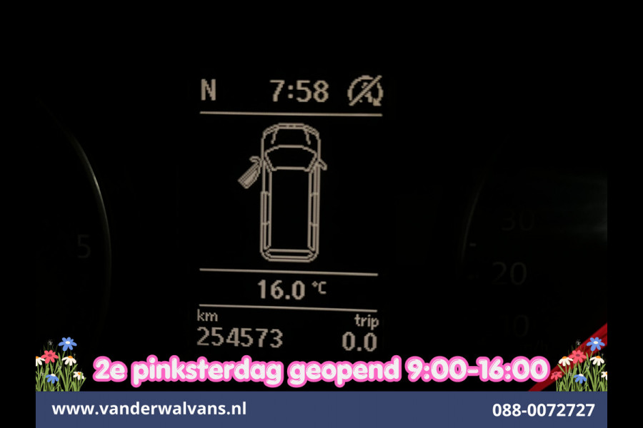 Volkswagen Transporter 2.0 TDI 150pk Automaat L2H1 Dubbele Cabine Euro6 Airco | 5-Zits | 2x zijdeur | LED | Navigatie Apple Carplay, Android Auto, Cruisecontrol, LM Velgen, Verwarmde voorruit, 2500kg Trekhaak, Parkeersensoren