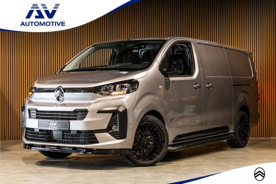 Citroën Jumpy 2.0 BlueHDI 180 L3 | CarPlay | Camera | L+R Schuifdeur | AV Edition | BPM Vrij | 3-Zitter | Navigatie | DAB | Cruise control | PDC | Spoilerkit