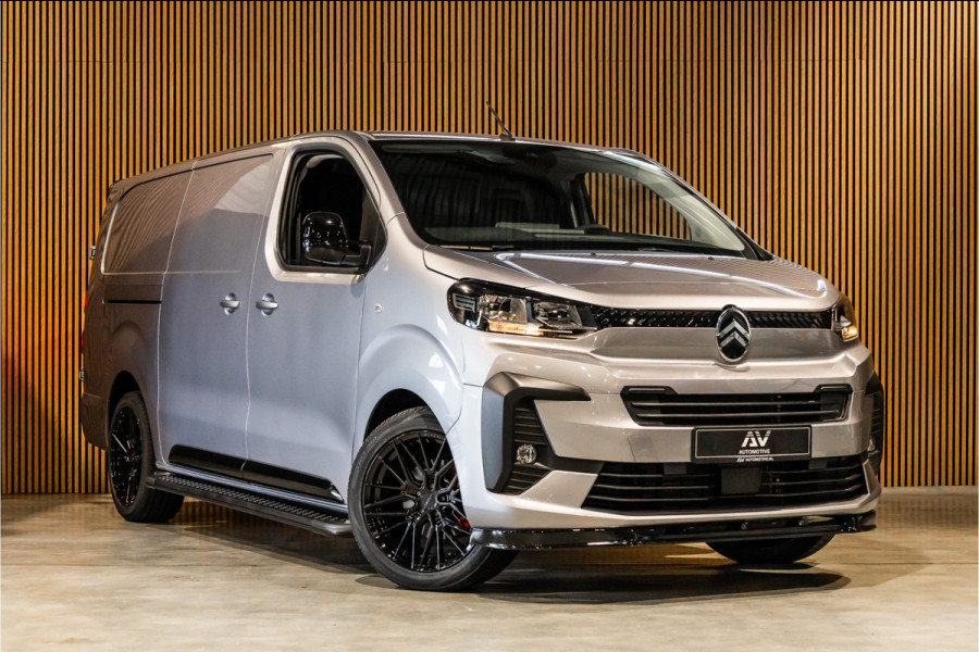 Citroën Jumpy 2.0 BlueHDI 180 L3 | CarPlay | Camera | L+R Schuifdeur | AV Edition | BPM Vrij | 3-Zitter | Navigatie | DAB | Cruise control | PDC | Spoilerkit