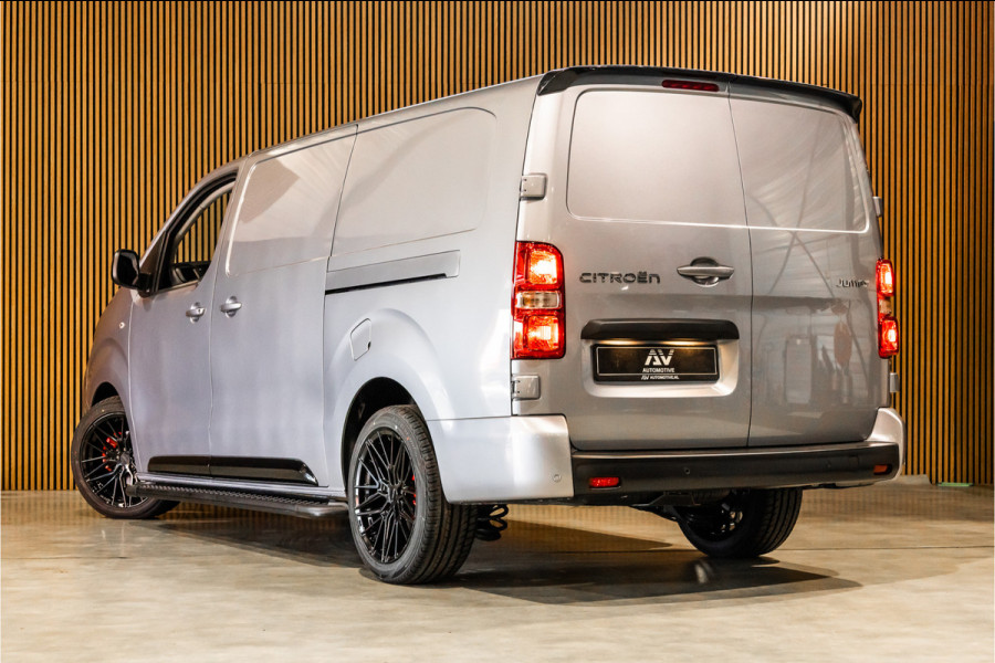 Citroën Jumpy 2.0 BlueHDI 180 L3 | CarPlay | Camera | L+R Schuifdeur | AV Edition | BPM Vrij | 3-Zitter | Navigatie | DAB | Cruise control | PDC | Spoilerkit
