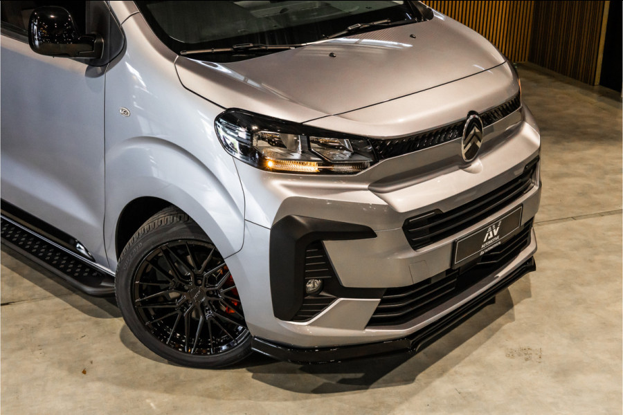 Citroën Jumpy 2.0 BlueHDI 180 L3 | CarPlay | Camera | L+R Schuifdeur | AV Edition | BPM Vrij | 3-Zitter | Navigatie | DAB | Cruise control | PDC | Spoilerkit