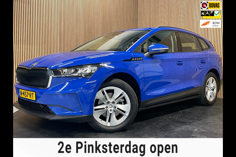 Škoda ENYAQ iV 60|86% SOH|1/2 LEDER|APPLE CARPLAY|ANDROID AUTO|NAVIGATIE|CLIMATE, CRUISE CONTROL|NL-AUTO|NAP|1e EIG|INCL. BTW|