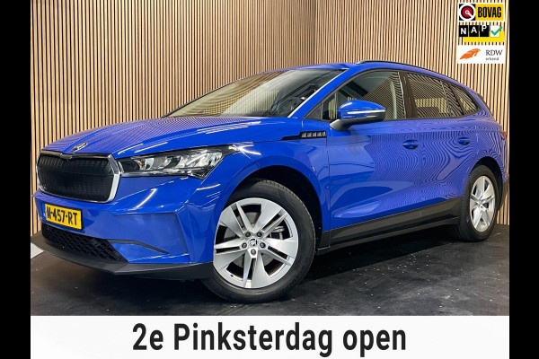 Škoda ENYAQ iV 60|86% SOH|1/2 LEDER|APPLE CARPLAY|ANDROID AUTO|NAVIGATIE|CLIMATE, CRUISE CONTROL|NL-AUTO|NAP|1e EIG|INCL. BTW|