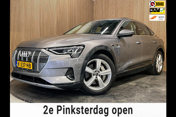 Audi e-tron Sportback 55 Quattro Business Plus 95 kWh|90%SOH|GROTE ACCU|PANO|LEDER|ACC|MEMORY|CAMERA|CARLAY/ANDROID|STOELVER|NAP|