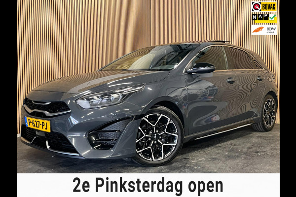 Kia Ceed 1.5 T-GDi GT-Line|160PK|AUTOMAAT|AFN. TREKH|ACC|PANO|CARPLAY+ANDROID|STOEL+STUURVERW|CAMERA|CLIMA+CRUISE|NAV|NAP|NL|1eEIG